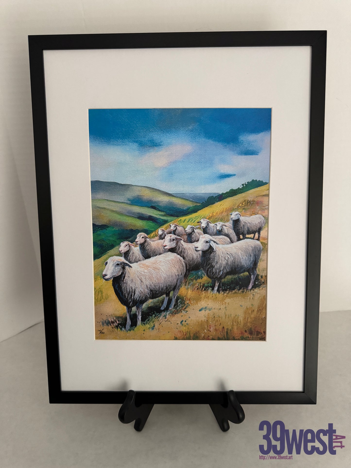 Sheep in the Hills