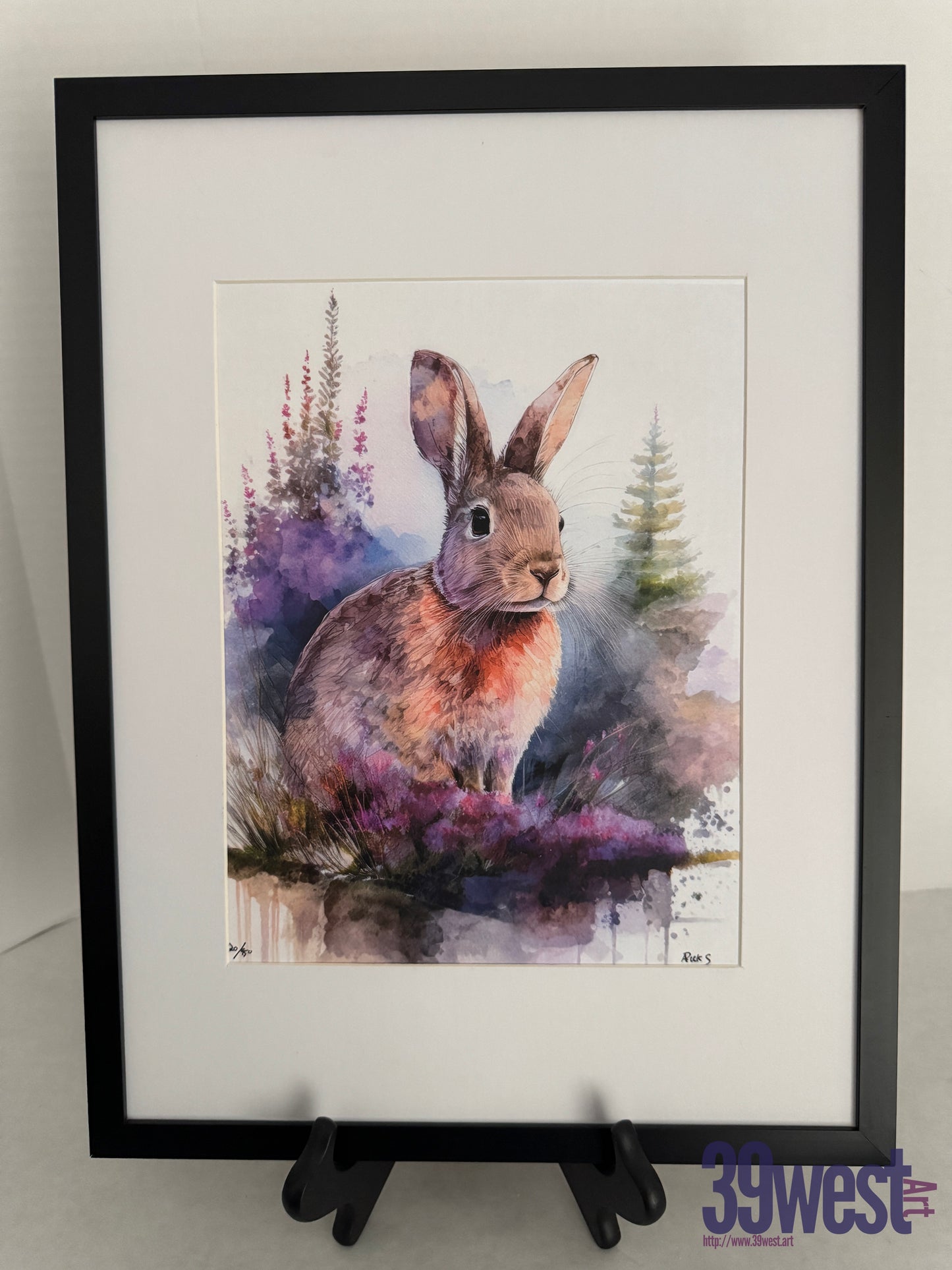 Bunny in the Heather 3