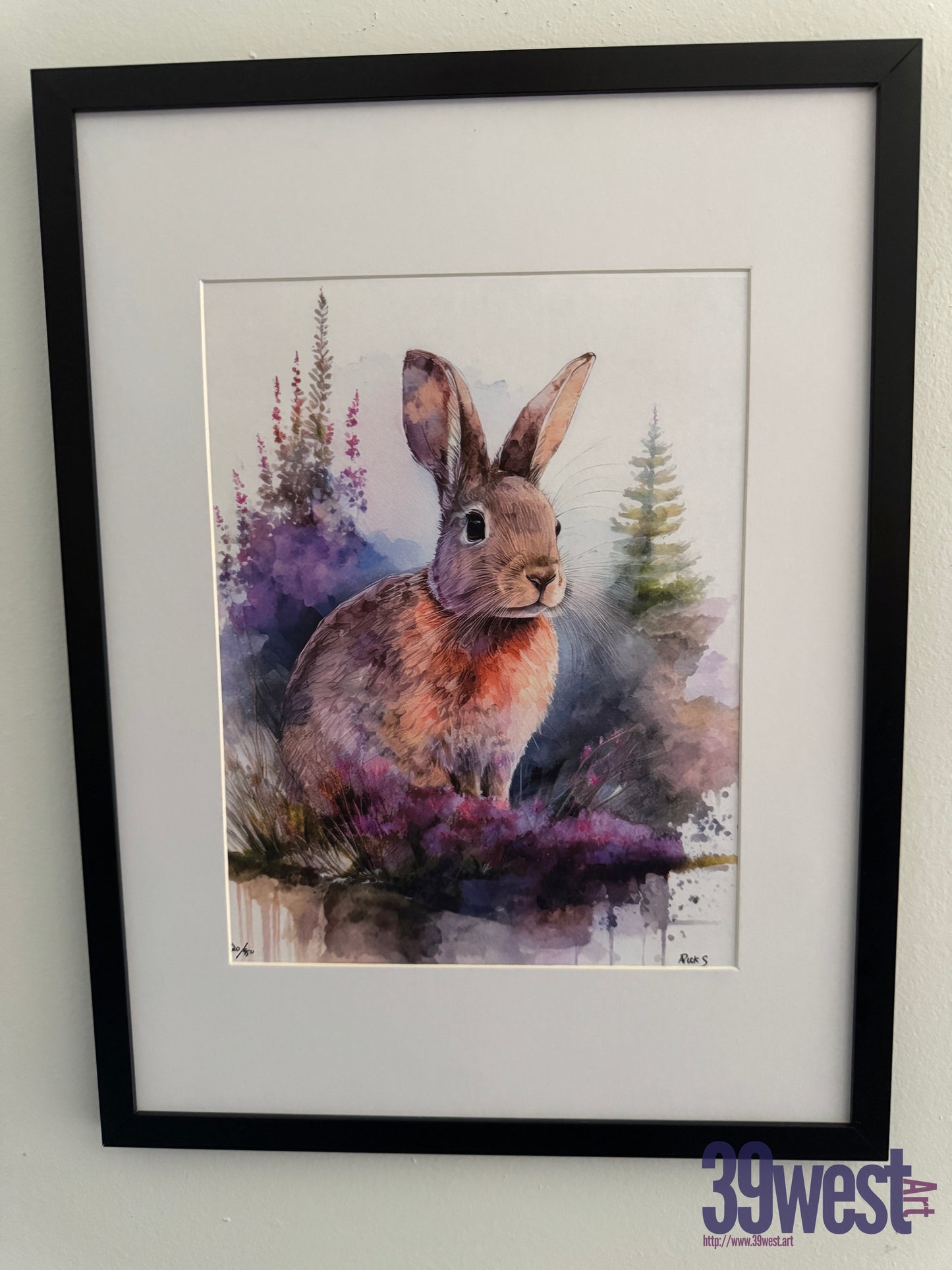 Bunny in the Heather 3